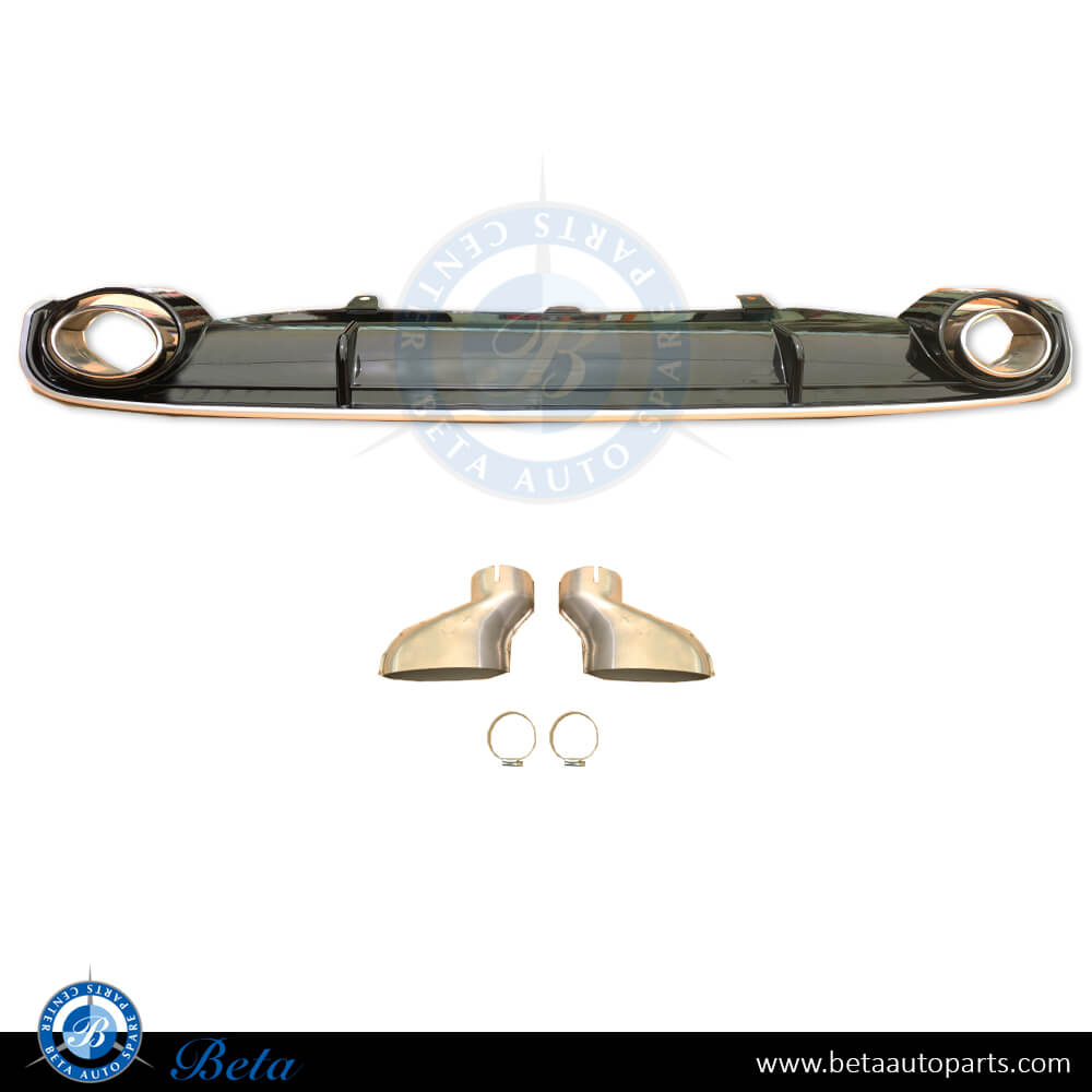 Rear Diffuser with Exhaust Tips RS7 Look for Audi A7 2011-2014 models, Part Number 4G8807521A Rear Diffuser with Exhaust Tips RS7 Look for Audi A7 2011-2014 models, Part Number 4G8807521A